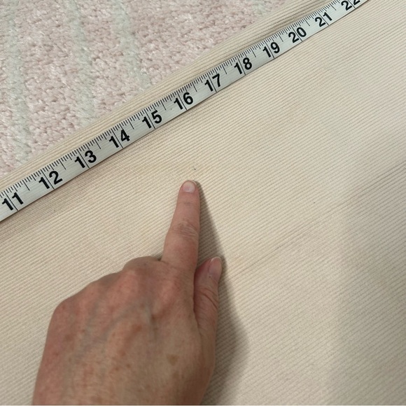 NWT Banana Republic Tan Corduroy Straight Trouser SZ 12 Office Workwear Academia - Picture 11 of 13